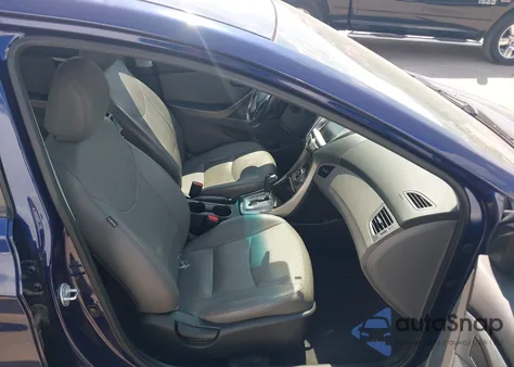 2013 Hyundai Elantra Limited from USA, damaged, VIN 5NPDH4AEXDH369923